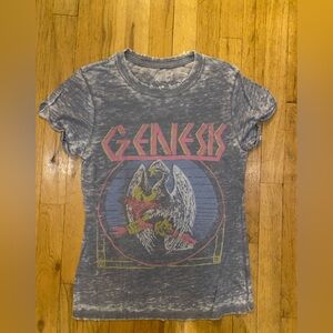 Recycled karma great graphic t shirt. Genesis. Size small